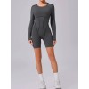 Гладкий комбінізон Shorts Body Crop top Skin model 78